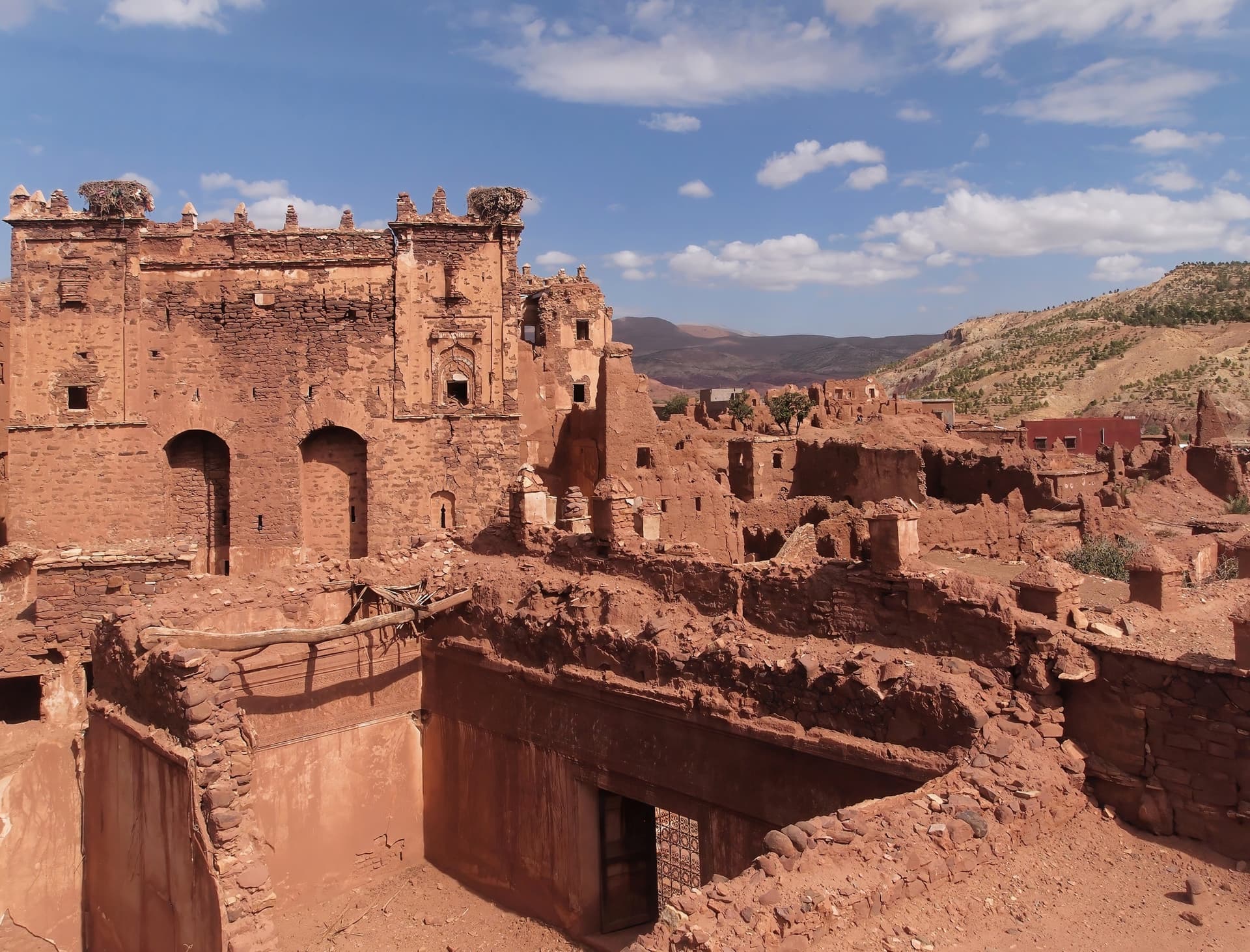 Kasbah Telouet or Glaoui Palace