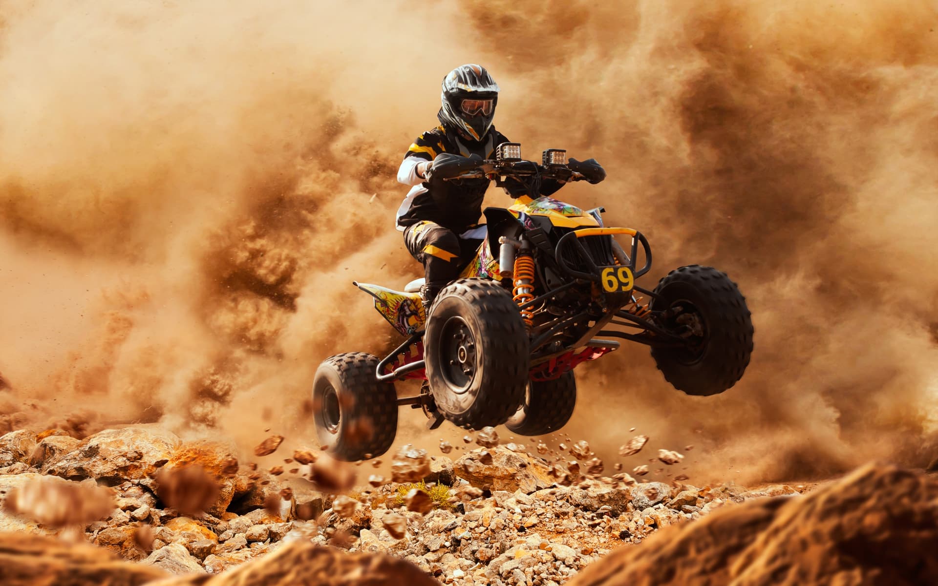 Quad Riding Adventures in the Desert