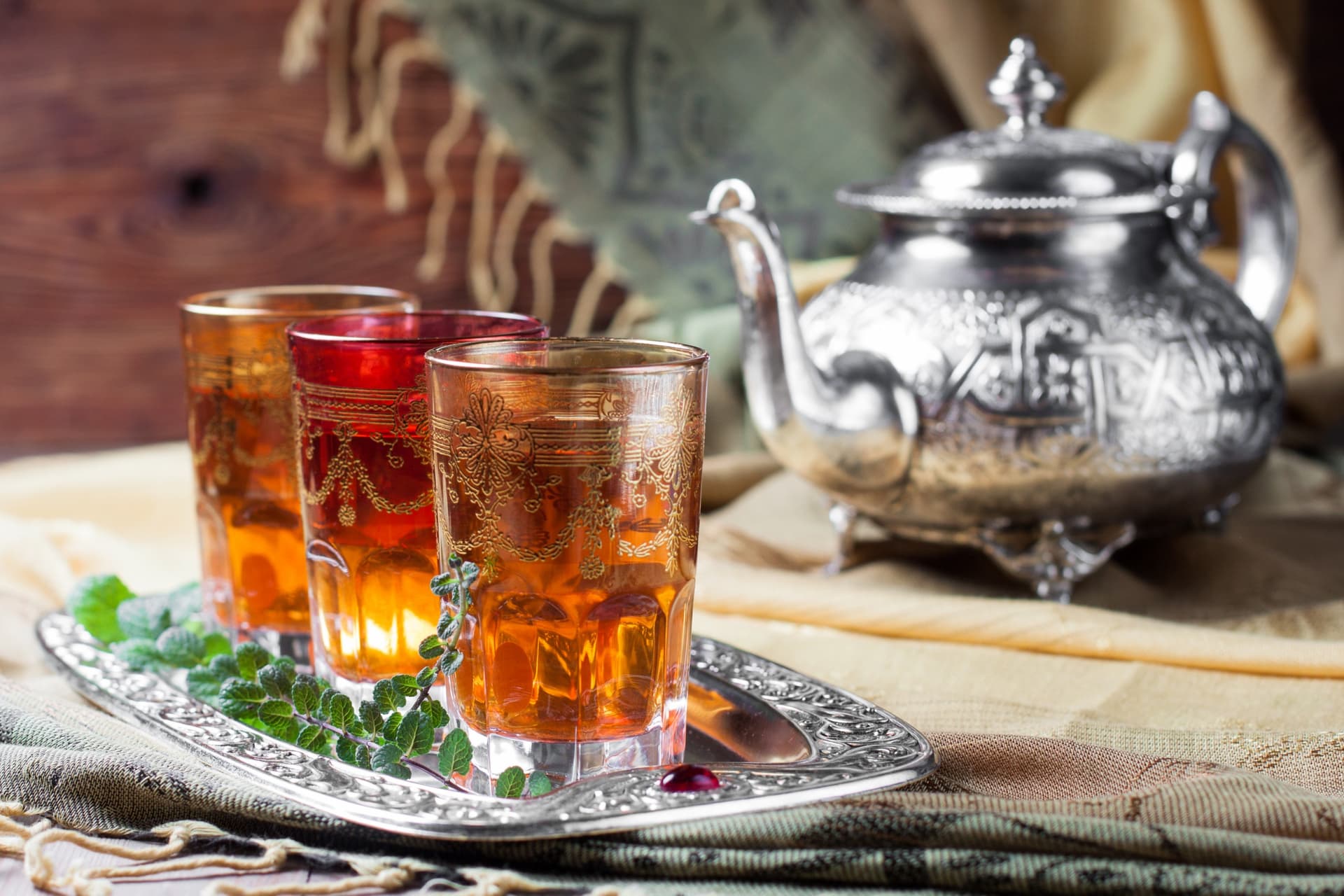 The ritual of green tea in Morocco